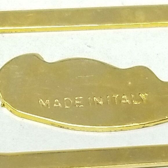 Vintage Animal Bookmarks, Gold Tone Made in Italy Set of 5, Book Lover Reader - Picture 4 of 7